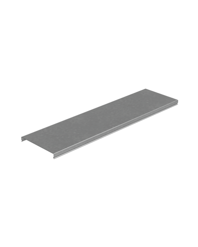 Крышка лотка 150х0,8 L3000 мм ПЛЮС INOX304 КМ-Профиль (KLplus150-0.8-3000 INOX304) в Ессентуках Аксессуары для лотков Pintop.ru