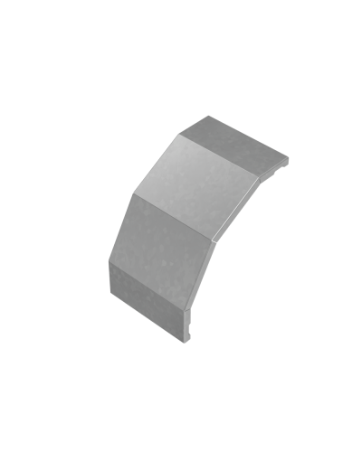 Крышка внешнего вертикального угла 90 гр. 150 мм ПЛЮС HD КМ-Профиль (KVLplus90-150 HD) в Ессентуках Аксессуары для лотков Pintop.ru