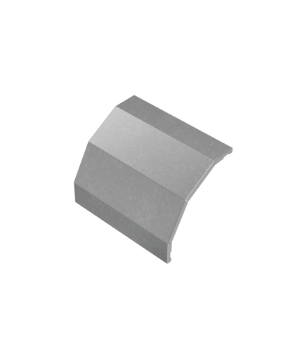 Крышка внешнего вертикального угла 90 гр. 300 мм ПЛЮС КМ-Профиль (KVLplus90-300) в Ессентуках Аксессуары для лотков Pintop.ru