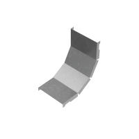 Крышка внутреннего вертикального угла 90 гр. 100 мм "ПЛЮС" INOX304 КМ-Профиль (KNLplus90-100 INOX304)