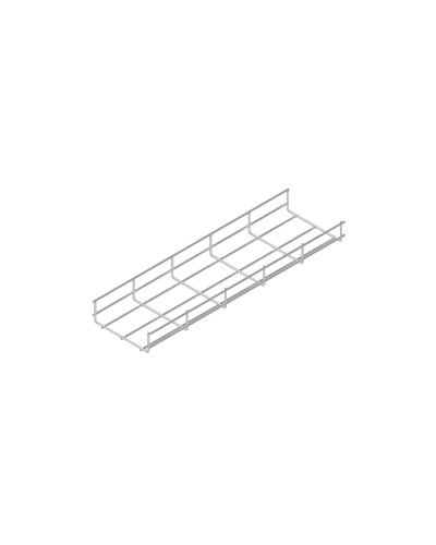 Проволочный лоток 50х400 L3000 мм КМ-Профиль (PL50-400-3000) в Ессентуках Кабельные лотки Pintop.ru