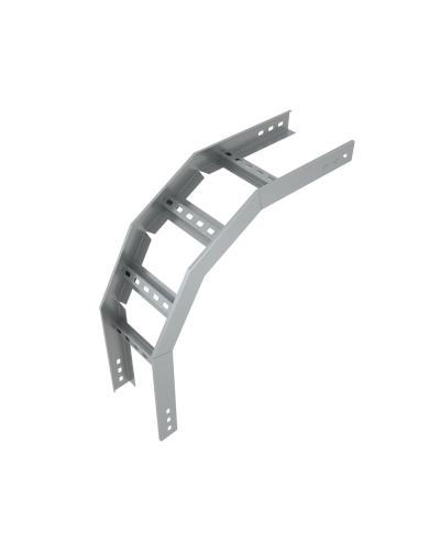 Угол лестничный вертикальный внешний 90 гр. 100х150х1,2 мм КМ-Профиль (LVL90-100-150-1.2) в Ессентуках Аксессуары для лотков Pintop.ru