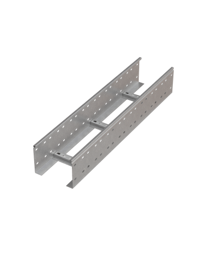 Лоток лестничный 150х200х1,2 L3000 мм HD N КМ-профиль (LL150-200-1.2-3000 HD N) в Ессентуках Кабельные лотки Pintop.ru