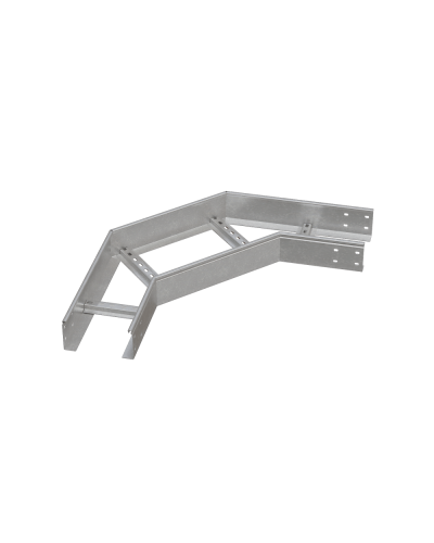 Угол лестничный горизонтальный 90 гр. 100х200х1,2 мм INOX304 N КМ-Профиль (LGL90-100-200-1.2 INOX304 N) в Ессентуках Аксессуары для лотков Pintop.ru