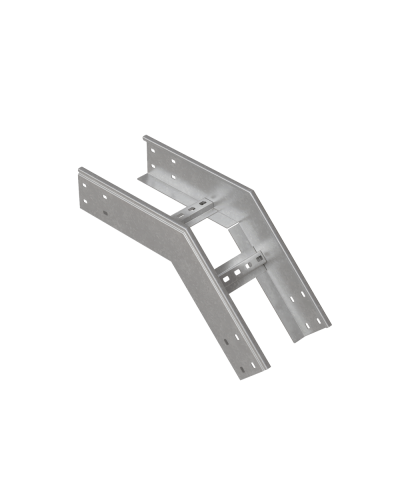 Угол лестничный вертикальный внешний 45 гр. 100х300х1,2 мм INOX304 N КМ-Профиль (LVL45-100-300-1.2 INOX304 N) в Ессентуках Аксессуары для лотков Pintop.ru