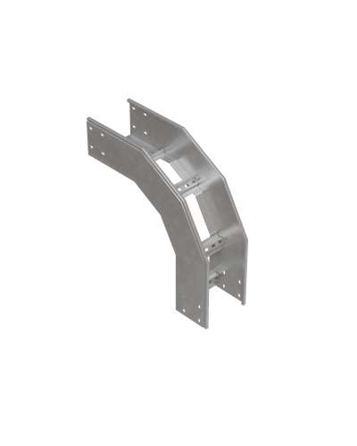 Угол лестничный вертикальный внешний 90 гр. 150х700х1,2 мм HD N КМ-профиль (LVL90-150-700-1.2 HD N) в Ессентуках Аксессуары для лотков Pintop.ru