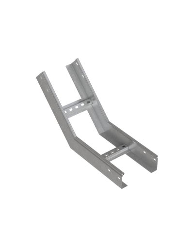 Угол лестничный вертикальный внутренний 45 гр. 80х500х1,5 мм HD85 N КМ-профиль (LNL45-80-500-1.5 HD85 N) в Ессентуках Аксессуары для лотков Pintop.ru