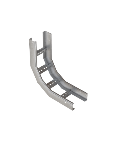 Угол лестничный вертикальный внутренний 90 гр. 80х300х1,2 мм INOX304 N КМ-Профиль (LNL90-80-300-1.2 INOX304 N) в Ессентуках Аксессуары для лотков Pintop.ru