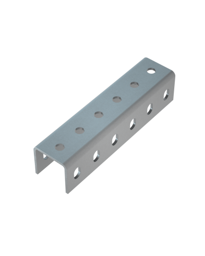 Соединитель усиленного швеллера 50х50х4,0 мм КМ-Профиль (SLPU50-50) в Ессентуках Аксессуары для лотков Pintop.ru