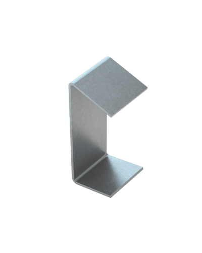 Распорка для швеллера 50х50х2,5 мм (под основание 120 мм) HD КМ-профиль (RP45-116-2.5 HD) в Ессентуках Аксессуары для лотков Pintop.ru