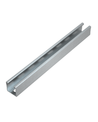 Страт-профиль 41х41 L2100 мм s:1,5 HD85 КМ-профиль (STP41-41-2100 HD85) в Ессентуках Аксессуары для лотков Pintop.ru