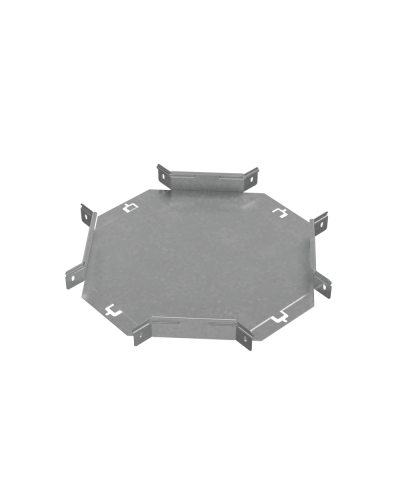 Х-разветвитель 50х200 мм ПЛЮС HD КМ-Профиль (XDplus50-200 HD) в Ессентуках Аксессуары для лотков Pintop.ru