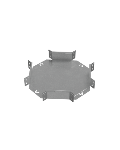 Х-разветвитель 80х200 мм ПЛЮС HD КМ-Профиль (XDplus80-200 HD) в Ессентуках Аксессуары для лотков Pintop.ru