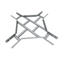 Х-разветвитель лестничный 50х300х1,2 мм "Быстрый монтаж" HD85 КМ-профиль (LXDS50-300-1.2 HD85)