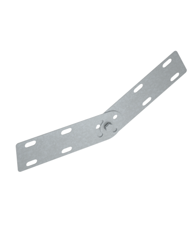 Шарнирный соединитель лестничного лотка 80 мм Быстрый монтаж HD КМ-Профиль (LSHS2 HD) в Ессентуках Аксессуары для лотков Pintop.ru