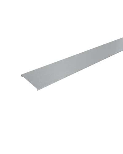 Крышка лестничного лотка 200х1,5 L2000 мм HD85 КМ-профиль (KLL200-1.5-2000 HD85) в Ессентуках Аксессуары для лотков Pintop.ru