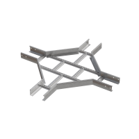 Х-разветвитель лестничный 80х200х1,5 мм HD N КМ-профиль (LXD80-200-1.5 HD N)