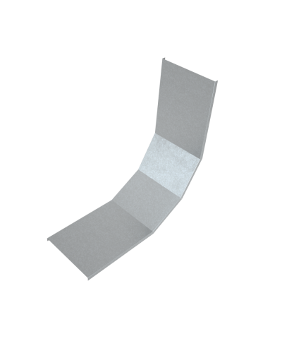 Крышка лестничного вертикального внутреннего угла 90 гр. 700 мм HD85 КМ-профиль (KLNL90-700 HD85) в Ессентуках Аксессуары для лотков Pintop.ru