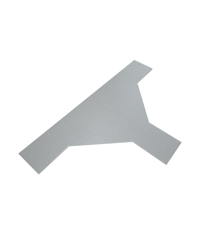 Крышка лестничного Т-отвода 600 мм HD85 КМ-профиль (KLTD600 HD85) в Ессентуках Аксессуары для лотков Pintop.ru