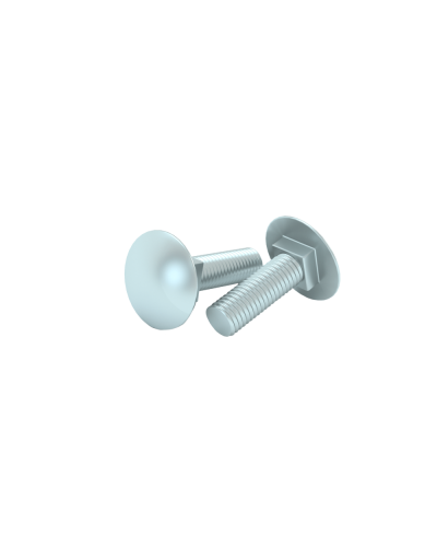 Болт с полукруглой головкой и квадратным подголовком М10х30 мм DIN 603 (упак. 30 шт) КМ-Профиль (BTG10-30) в Ессентуках Крепеж Pintop.ru