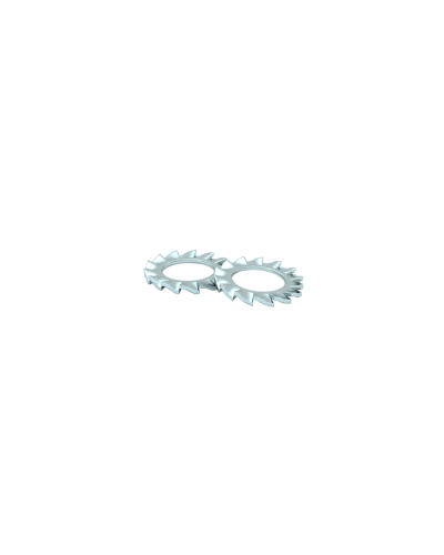 Шайба зубчатая М6 DIN 6798 A (упак. 500шт) КМ-Профиль (SHZ6) в Ессентуках Аксессуары для лотков Pintop.ru