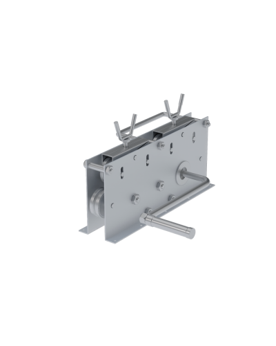 Выпрямительная машинка 9-роликовая для прутка Ø 6-10 мм и полосы от 10х3 мм до 40х4 мм КМ-Профиль (MRP9) в Ессентуках Монтажные материалы Pintop.ru