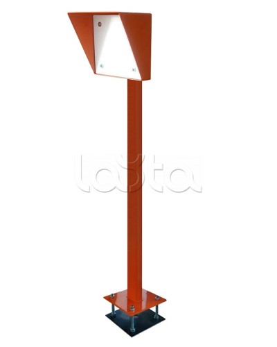 Стойка для считывателя Аякс 170х180 мм, черная, Базовая, прямая в Ессентуках Дополнительное оборудование для СКУД Pintop.ru