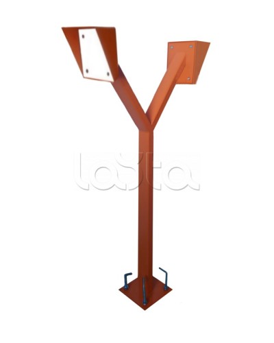 Стойка для считывателя Аякс 170х180 мм, оранжевая, Базовая, двусторонняя Магнито-контакт в Ессентуках Дополнительное оборудование для СКУД Pintop.ru