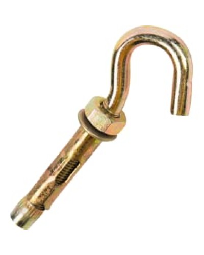 Анкерный болт с крюком М10 12x70 (200 шт/уп) ПожТехКабель (862-414) в Ессентуках Крепеж Pintop.ru