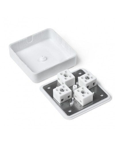 Пожтехкабель КМОП IP31 (8к х 2,5мм2) 75х75х23 (072-003) в Ессентуках Распределительные коробки Pintop.ru