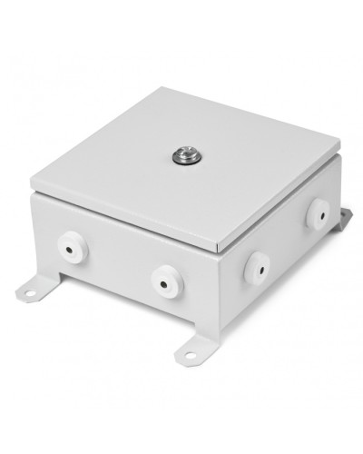 Коробка монтажная огнестойкая металлическая герметичная КМОМГ (12к х 10мм) 200х200х60 IP 54 (6 вводов) ПожТехКабель (076-453) в Ессентуках Распределительные коробки Pintop.ru