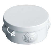 Коробка распаячная, с эластичными мембранными вводами, 85x40 (120 шт/уп) ПожТехКабель 040-039