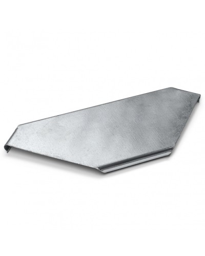 Крышка плоского угла 45° 600x15 (0,7) ПожТехКабель (550-008) в Ессентуках Аксессуары для лотков Pintop.ru