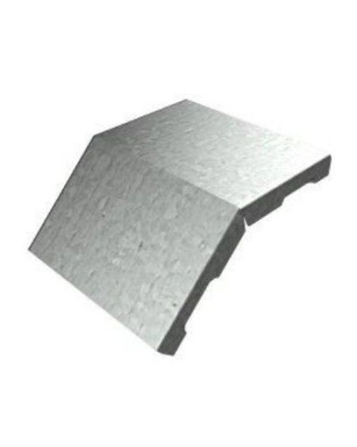 Крышка угла вертикального внешнего 45° 200х15 (0,7) для лестничного лотка ПожТехКабель (651-201) в Ессентуках Кабельные лотки Pintop.ru