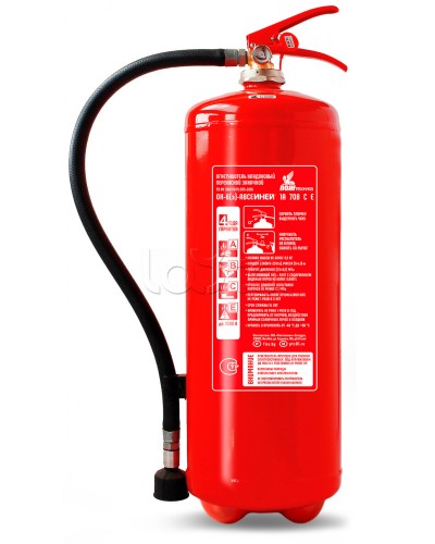 Огнетушитель ПОЖТЕХНИКА ОХ-6(з) ИНЕЙ (баллон d180, 10л., ОТВ-6кг) в Ессентуках Огнетушители Pintop.ru