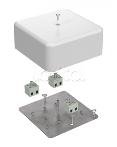 Коробка огнест для кабель-канала 40-0470-FR2.5-6 Е15-Е60 (латунь) 103х103х45 Промрукав (40-0470-FR2.5-6-Е60) в Ессентуках Распределительные коробки Pintop.ru