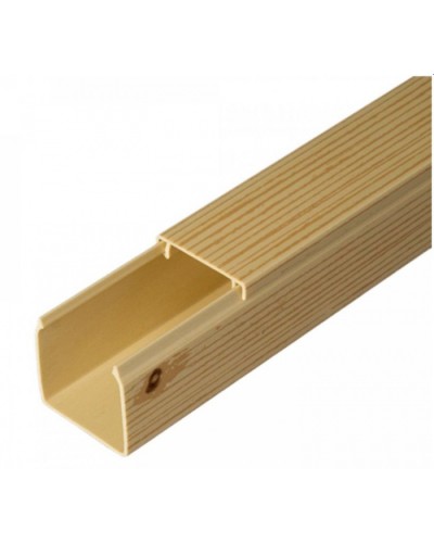 Кабель-канал сосна 2-й замок 25х25 (48м/уп) Промрукав (PR.025438) в Ессентуках Кабель-канал Pintop.ru