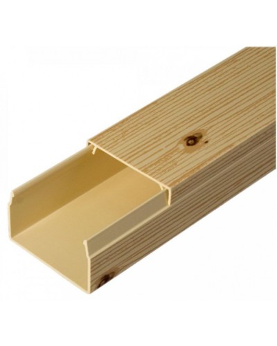 Кабель-канал сосна 2-й замок 40х25 (30м/уп) Промрукав (PR.025440) в Ессентуках Кабель-канал Pintop.ru