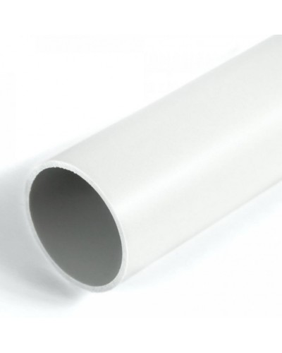 Труба жесткая ПВХ 2-х метровая легкая белая д16 (100м/уп) Промрукав (PR05.0023) в Ессентуках Гладкая труба Pintop.ru