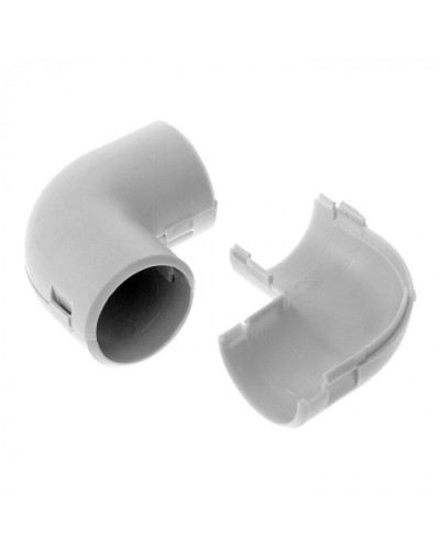 Соединитель угловой разборный д16 (100 шт/уп) Промрукав PR.07516 в Ессентуках Повороты, муфты, тройники Pintop.ru