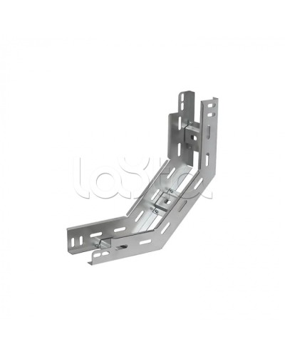 Угол вертикальный внутренний 90 градусов лестничный 400х200 (1,2 мм) Промрукав (PR08.5344) в Ессентуках Аксессуары для лотков Pintop.ru