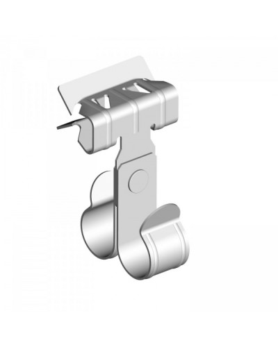 Зажим балочный 2-7 мм под трубу 25 мм двойной Промрукав (PR08.5826) в Ессентуках Аксессуары для лотков Pintop.ru