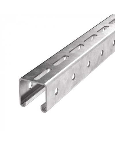 Профиль STRUT HDZ ПС-41х41х400 (2,5мм) Промрукав (PR08.9352) в Ессентуках Аксессуары для лотков Pintop.ru