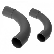 Соединитель угловой черный д25 (30шт/270шт уп/кор) Промрукав (PR13.0189)