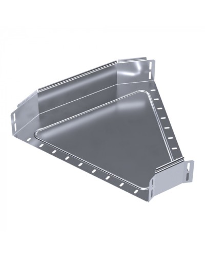 Угол горизонтальный 45 градусов Стандарт INOX (AISI 316) 500х100 Промрукав (PR16.3451) в Ессентуках Аксессуары для лотков Pintop.ru
