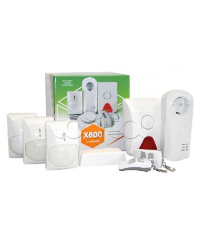 Комплект охранной GSM сигнализации Сибирский Арсенал Комплект GSM-сигнализации X-800 в Ессентуках GSM мониторинг Сибирский арсенал Pintop.ru