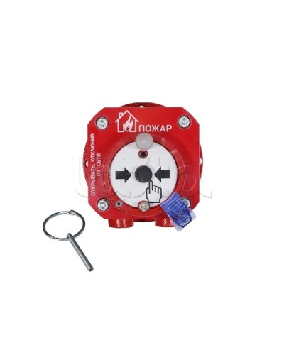 Извещатель пожарный ручной взрывозащищенный Спектрон-512-Exd-Н-ИПР-В-Modbus в Ессентуках Пожарные извещатели (Ex) Pintop.ru