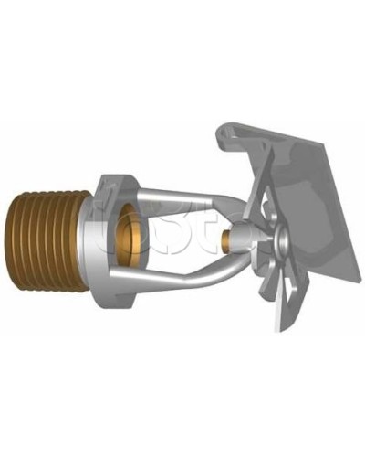 Ороситель дренчерный водяной горизонтальный Спецавтоматика ДВ01-РГд0,35-R1/2/В3-ДВГ-10 (белый) в Ессентуках Оросители Pintop.ru