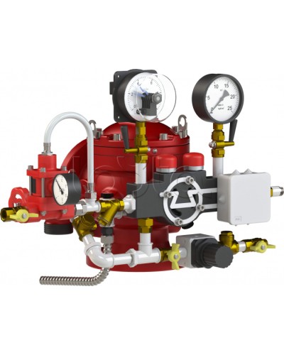 Узел управления спринклерный воздушный Спецавтоматика УУ-С150/1,6В3-ВФ.О4 в Ессентуках Устройства пуска водяного пожаротушения Pintop.ru