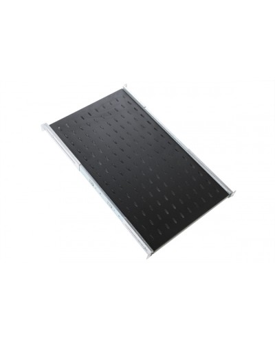 Полка перфорированная выдвижная 450 мм ЦМО ТСВ-45-9005 в Ессентуках Полки для шкафов и стоек Pintop.ru